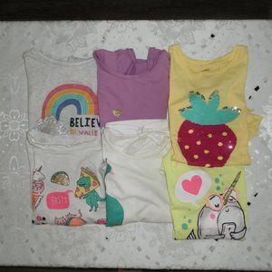 Bundle of girl's t-shirts/10-12